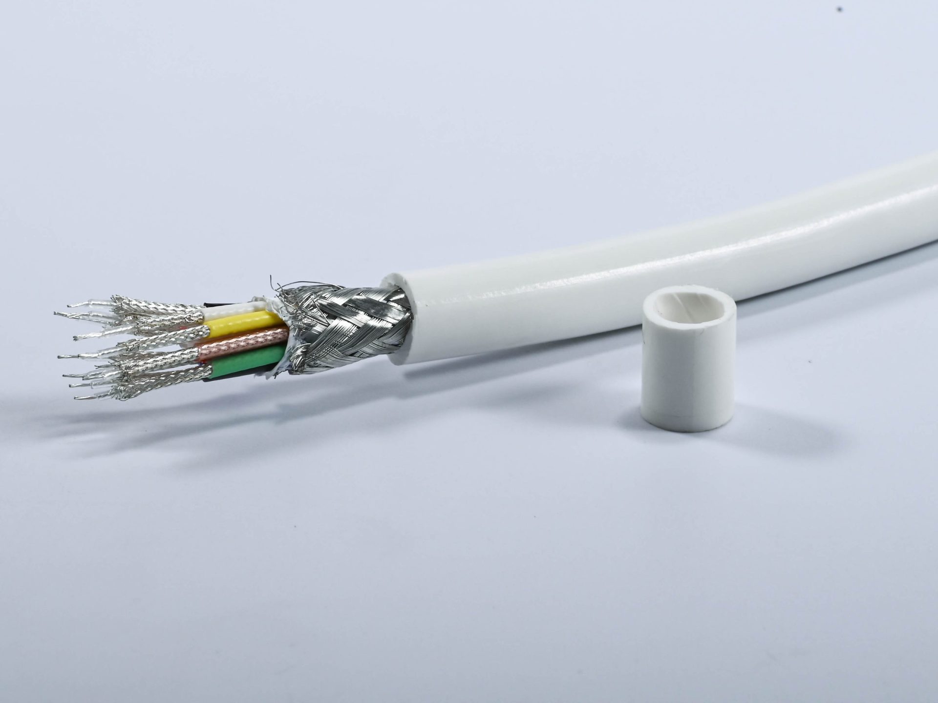 Multi Core RF Coax Cable 10 Coax RG178 For MRI RF Coax Coil cable