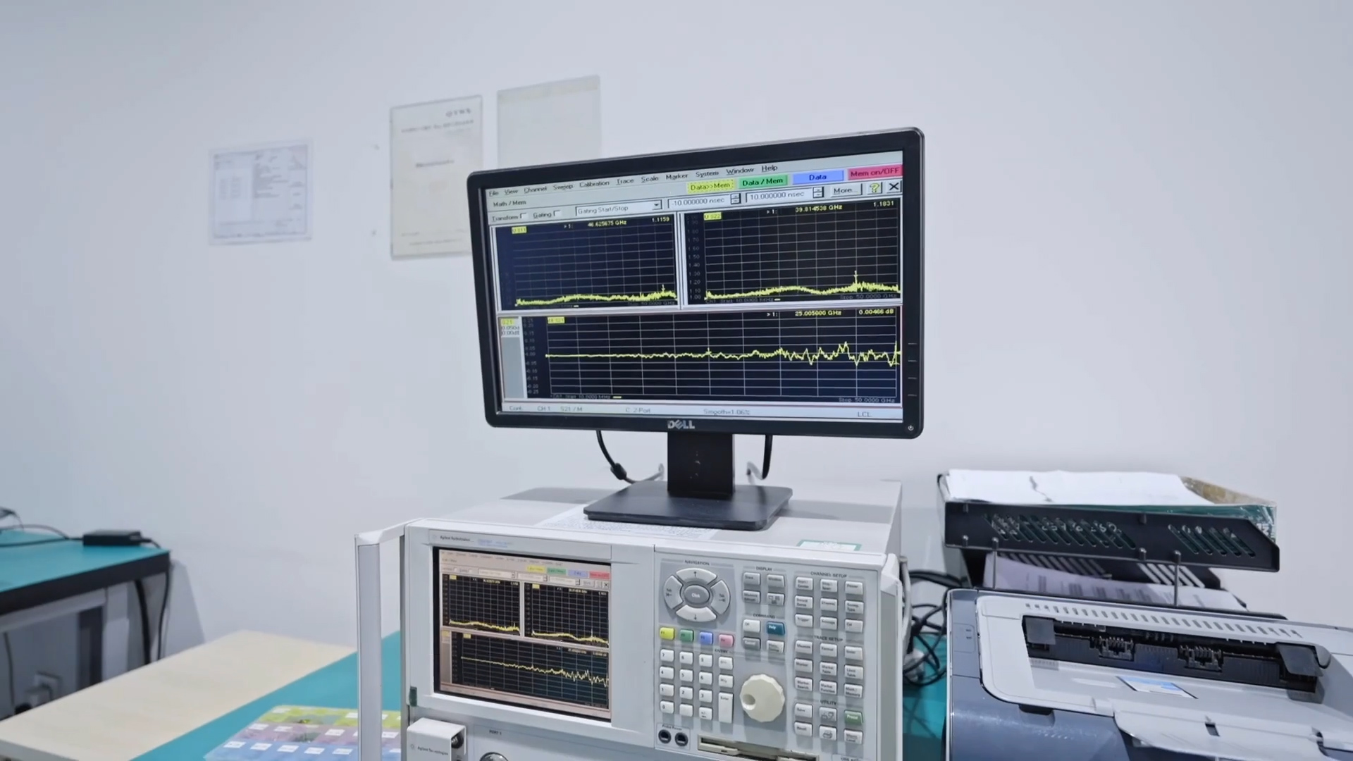 TDR and VNA signal integrity testing for RF coaxial cables