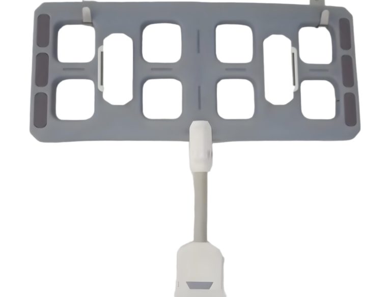 Flexible foam shell for MRI coil with 10 slot
