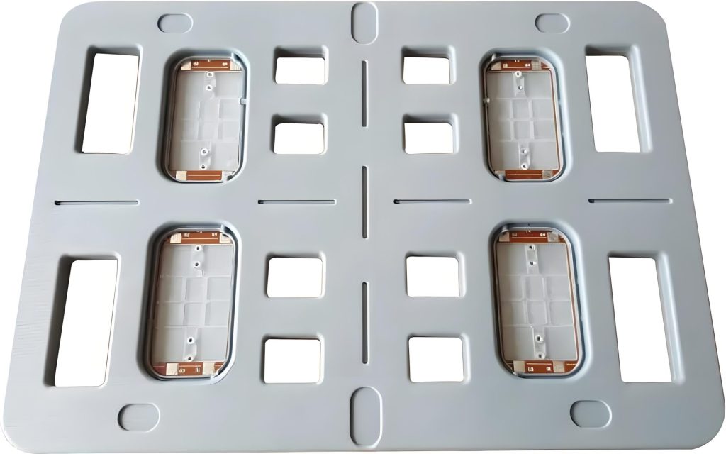 MRI coil enclosure repair with 4 pcb setup and 12 slot