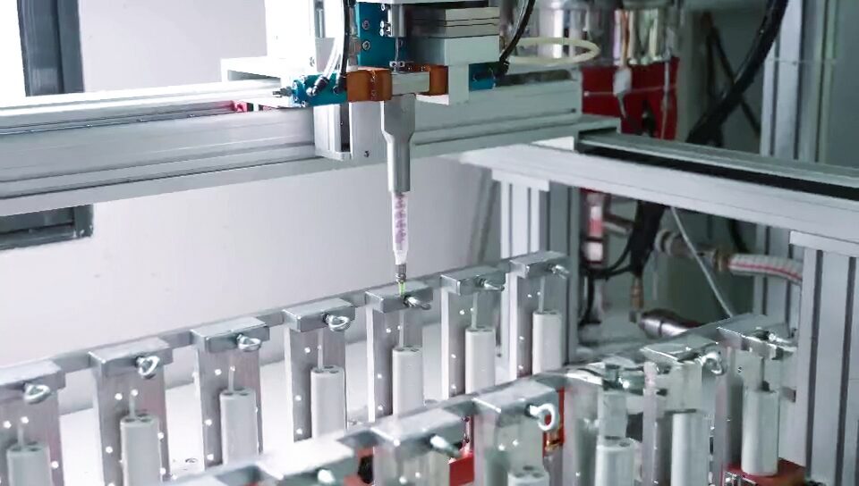 dispensing process for X-ray hv cable