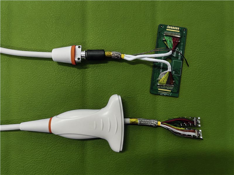 Custom ultrasound cable manufacturing for C5 2E