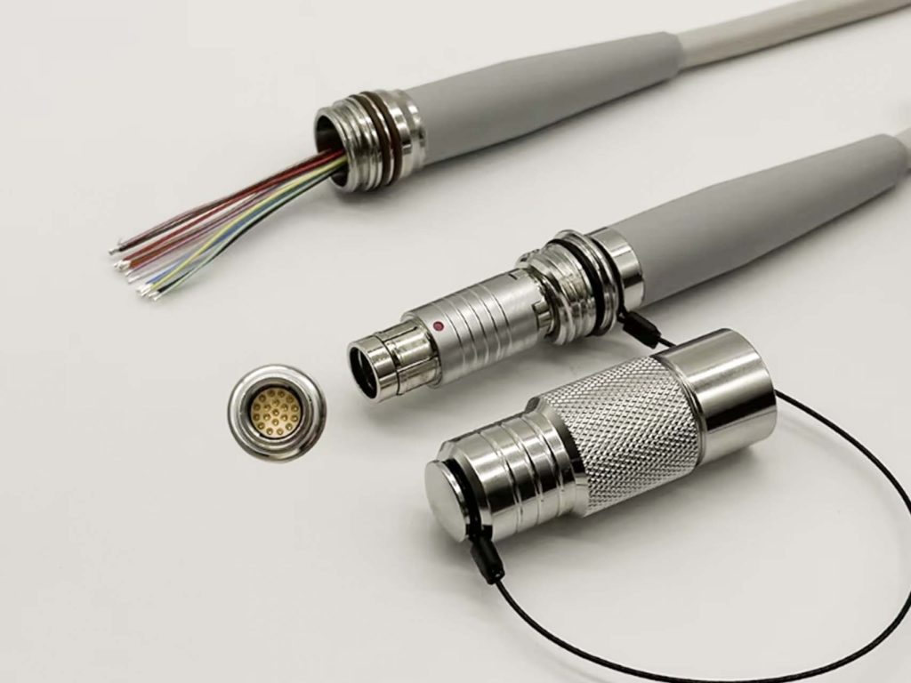 Flexible 16-core silicone cable Application