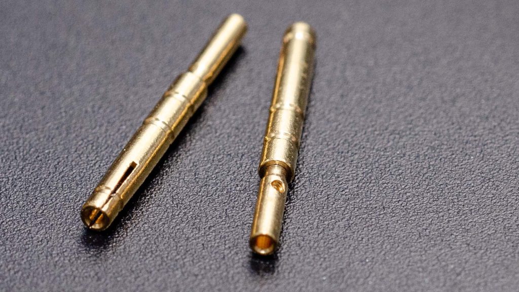 MRI DC female socket contact, crimp-style