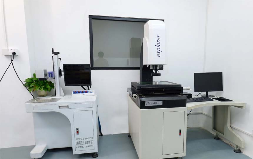 2D optical measuring device for coaxial cable dimension inspection factory